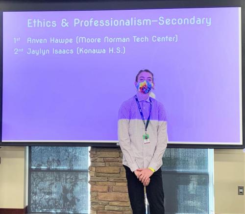 Anven Hawpe 1st Place Ethics  Professionalism