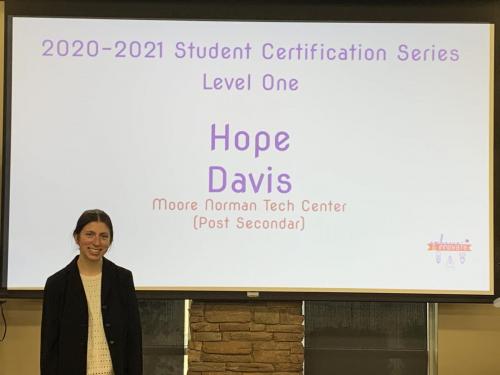 Hope Davis Recognition